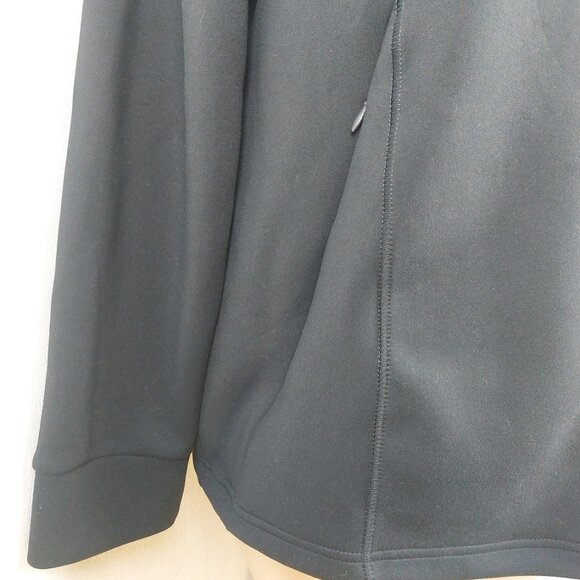 32 Degrees Women's Black Active Long Sleeve Mock Neck Performance Jacket Sz XXL - Picture 6 of 13
